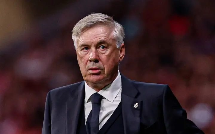 Carlo Ancelotti memimpin skuad Real Madrid (Tangkapan Layar)