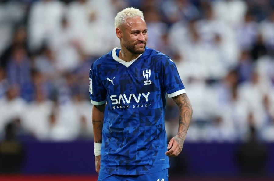 Neymar bermain untuk AL-Hilal (Tangkapan Layar)