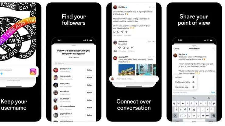 Ilustrasi pengunaan Threads di Instagram (Foto: istimewa)