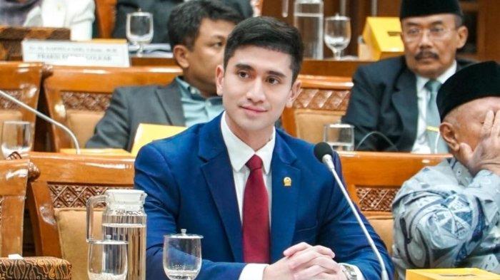 Anggota DPR RI Verrell Bramasta saat mengikuti rapat di Komisi X Gedung DPR RI, Jakarta. (Tangkapan Layar)