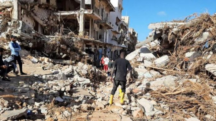 Kondisi gaza yang porak poranda (Tangkapan Layar)