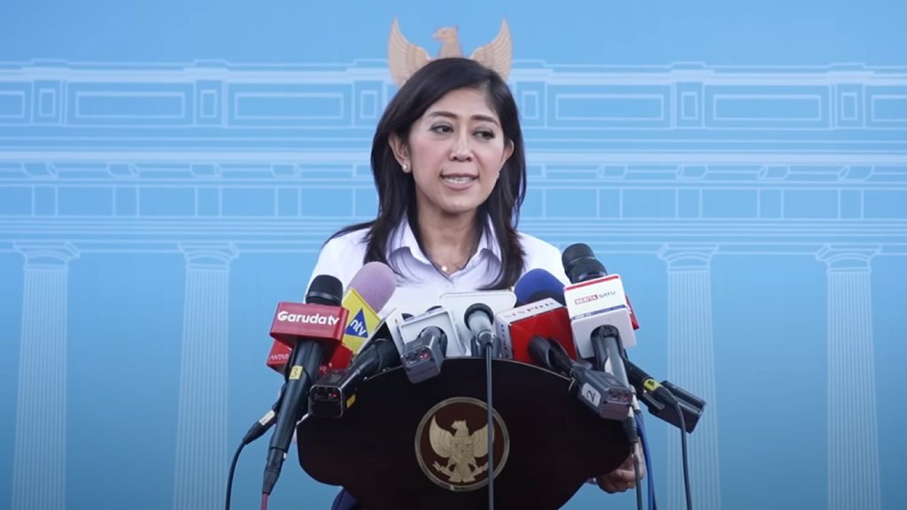 Keterangan Pers Komdigi mengenai pembatasan usia dalam media sosial (youtube/sekretariat presiden)