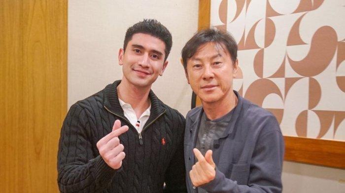 Verrell Bramasta dan Shin Tae-yong (IG/bramastavrl)