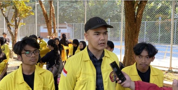 Ketua BEM UI Verrel Uziel (Tangkapan Layar)