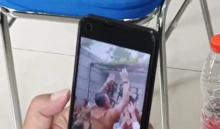 Heboh, Video ASN Joget sawer uang di Kuningan (Foto : Darfan)