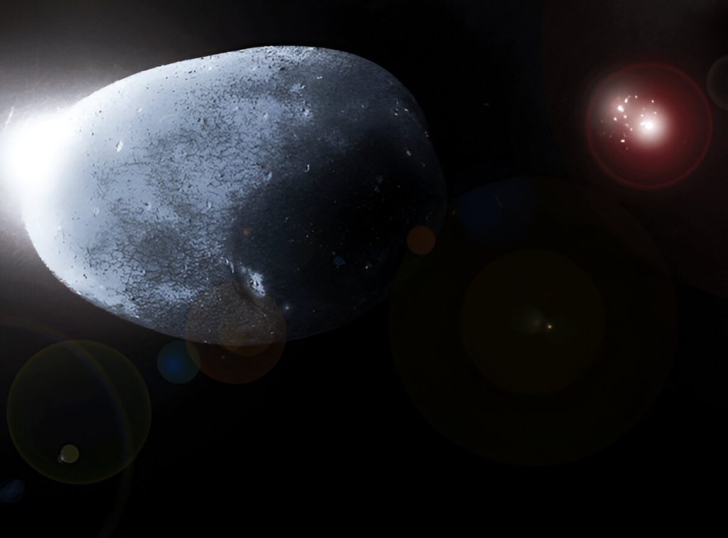 Ilustrasi Asteroid Bennu (shutterstock.com)