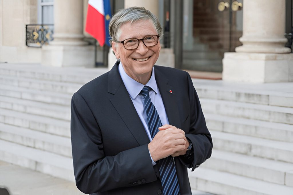 Bill Gates di Istana Elysee (shutterstock.com)