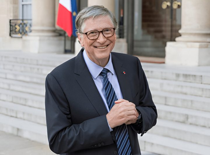 Bill Gates di Istana Elysee (shutterstock.com)