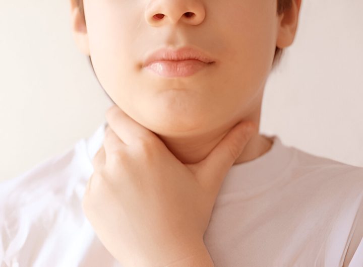 Ilustrasi Anak Terkena Kelenjar Tiroid (shutterstock.com)