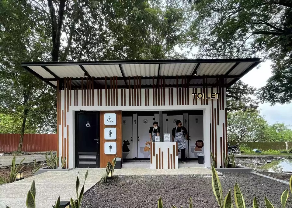 Penampakan fasilitas toilet pada tempat wisata (Tangkapan Layar)