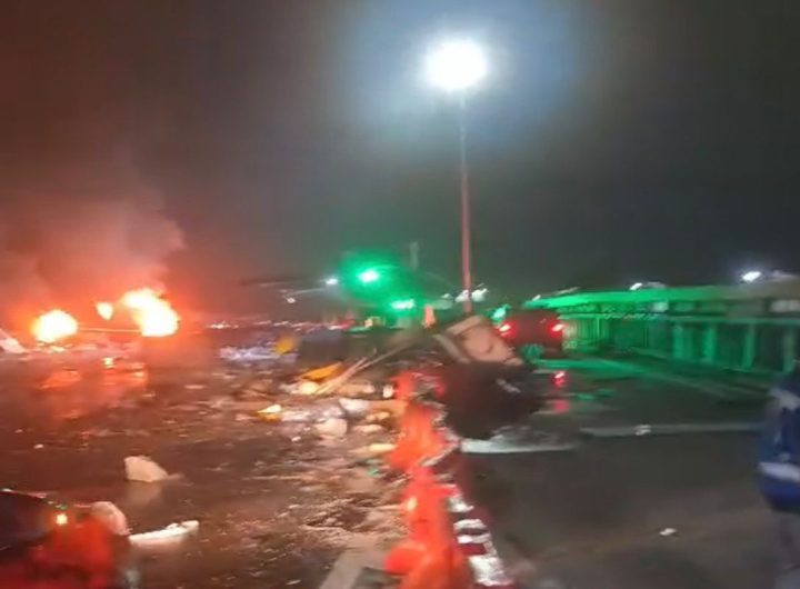 Kecelakaan maut di Tol Ciawi, Rabu (5/2/2025) dini hari. (Sumber : ANTARA/HO)