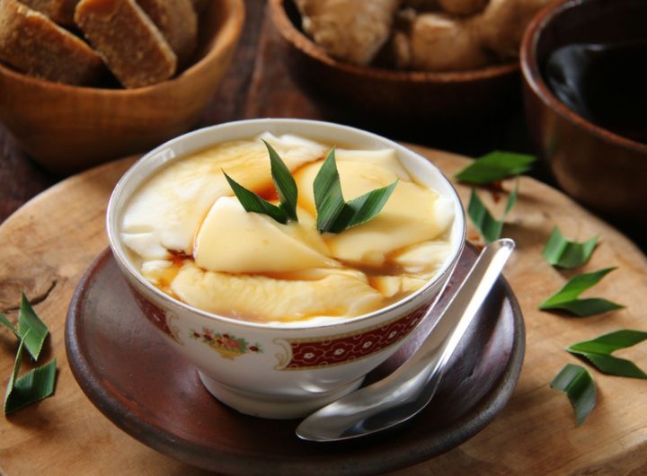 Ilustrasi kembang tahu. (Dok. Shutterstock/Ariyani Tedjo)