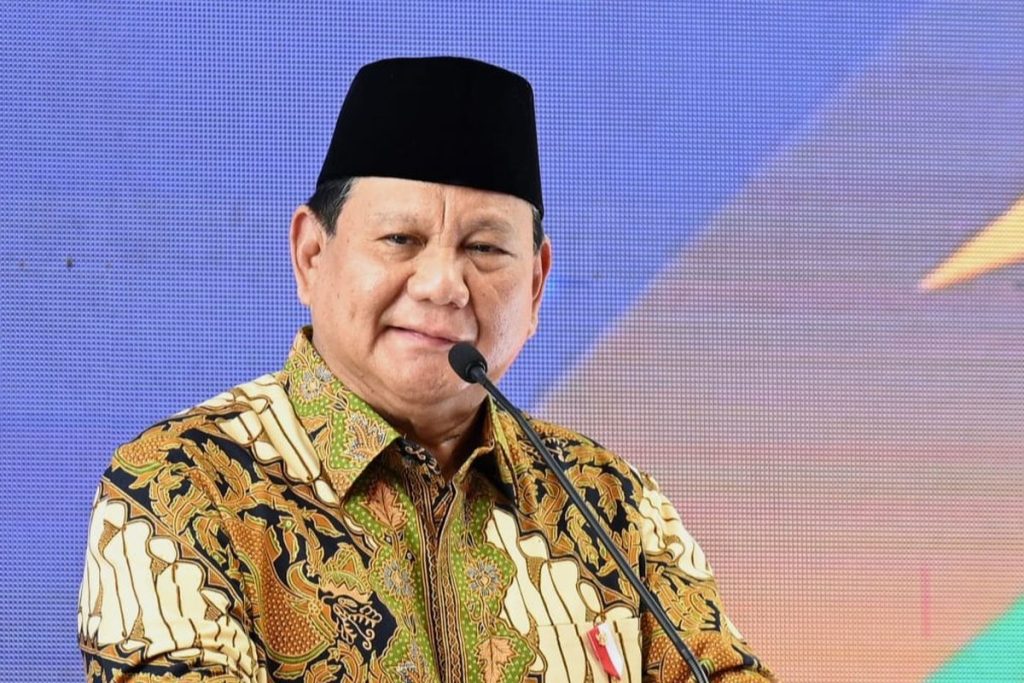 Presiden Prabowo Subianto dalam pembukaan Sidang Tanwir dan Resepsi Milad ke-112 Muhammadiyah, di Kupang, Nusa Tenggara Timur (NTT), Rabu (4/12/2024).(Dok. Biro Pers Sekretariat Presiden)