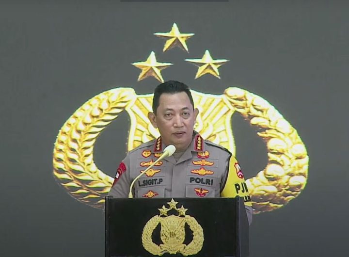 Kapolri Jenderal Listyo Sigit Prabowo(Dok. Screen Shot Youtube Div Humas Polri)