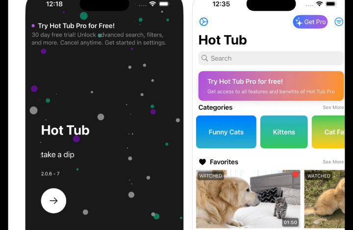 Aplikasi Hot Tub pada IOS hebohkan Eropa (Tangkapan Layar)