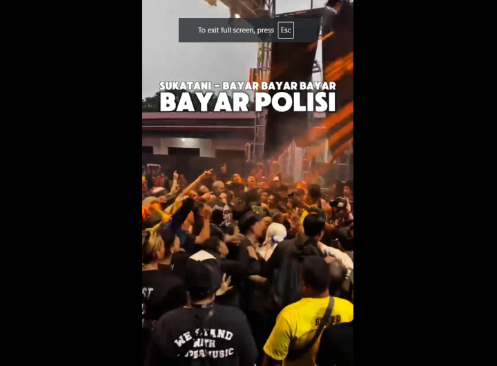 tangkapan layar sukatani.band