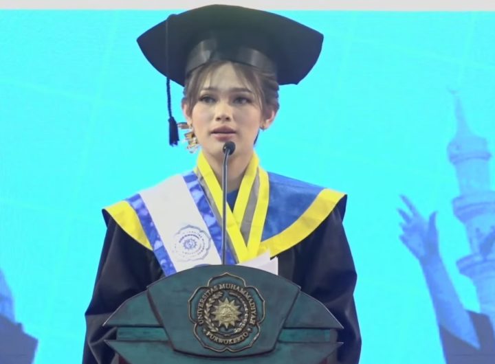 Ni Nyoman Nikunja Vasini, Mahasiswa hindu yang wisuda di Universitas Muhammadiyah Purwokerto (Sumber : muhammadiyah.or.id)