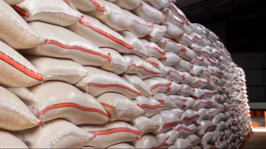 Stok Beras di Bulog Cirebon Aman selama Ramadhan 2025 (Foto : Darfan)