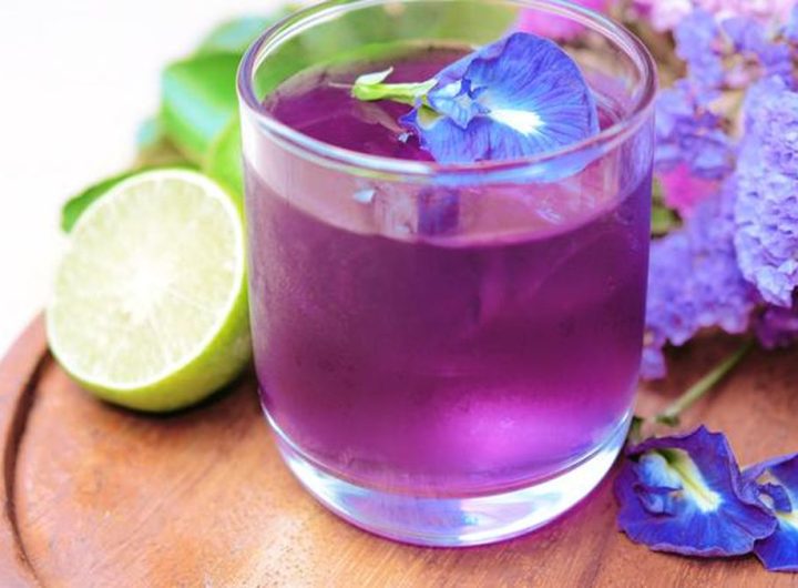 Manfaat minum teh bunga telang. (Foto: iStock)