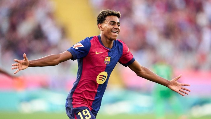 Lamine Yamal (Foto: Manuel Queimadelos/Quality Sport Images/Getty Images)