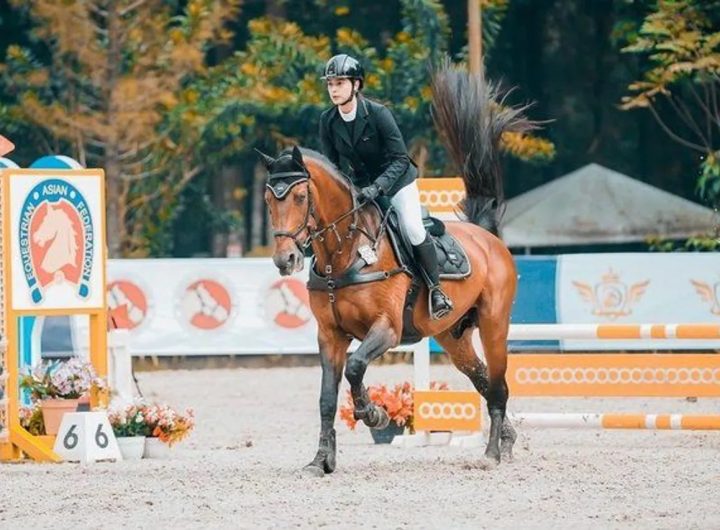 Nabila Syakieb di di Arthayasa Stable & Country Club, Limo, Depok (Instagram Nabila Syakieb)