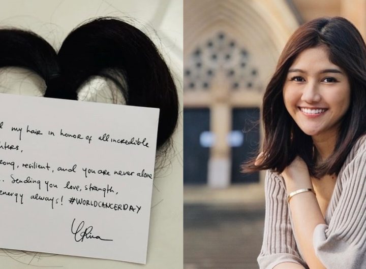 Kolase Foto - Erina Gudono Peringati Hari Kanker Dunia (Sumber: Instagram/erinagudono)