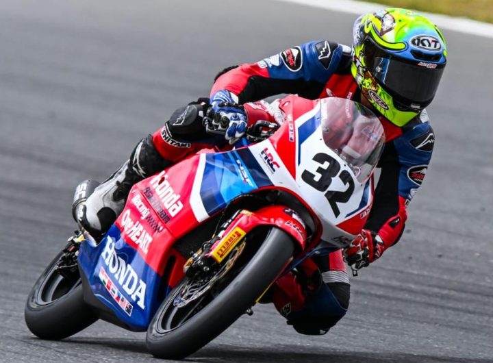 Pembalap muda potensial Astra Honda Racing Team (AHRT), Muhammad Kiandra Ramadhipa, siap tampil di JuniorGP World Championship seri Spanyol yang berlangsung di Circuito de Jerez, Spanyol pada 31 Mei - 1 Juni 2025. (dok. AHRT)