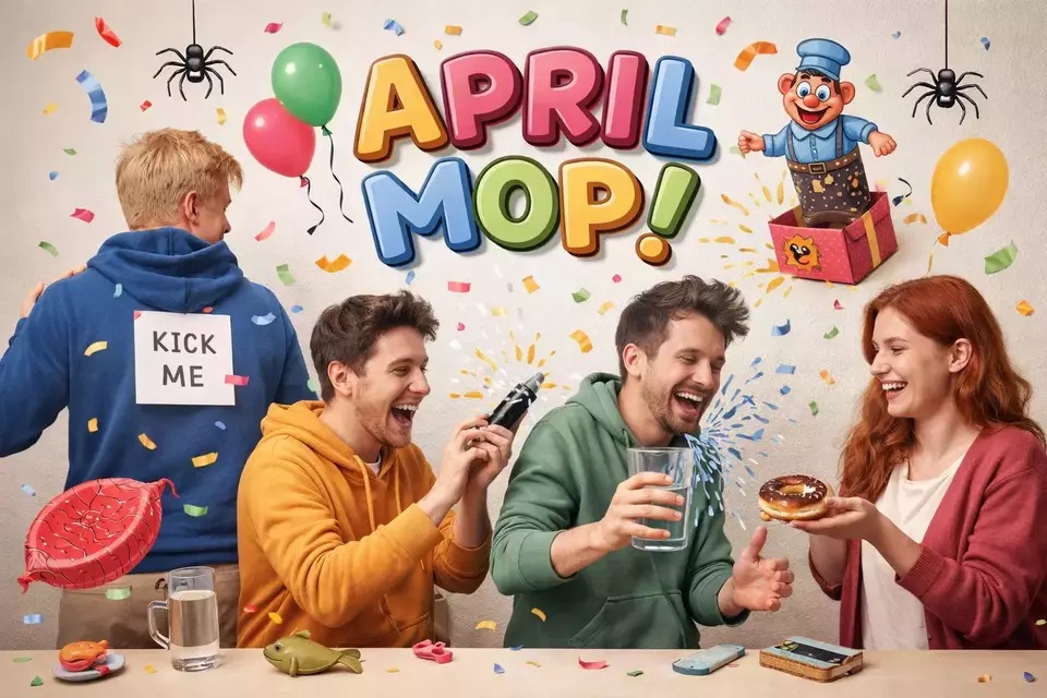 Ilustrasi April Mop (Tangkapan Layar)