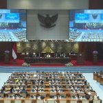 Rapat paripurna DPR mengesahkan RUU PPRT jadi undang-undang (Sumber Foto : Tangkapan layar YouTube TV Parlemen)