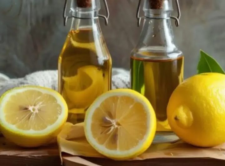 Campuran Lemon dan Minyak Zaitun yang dipercaya bikin kulit glowing. (freepik)