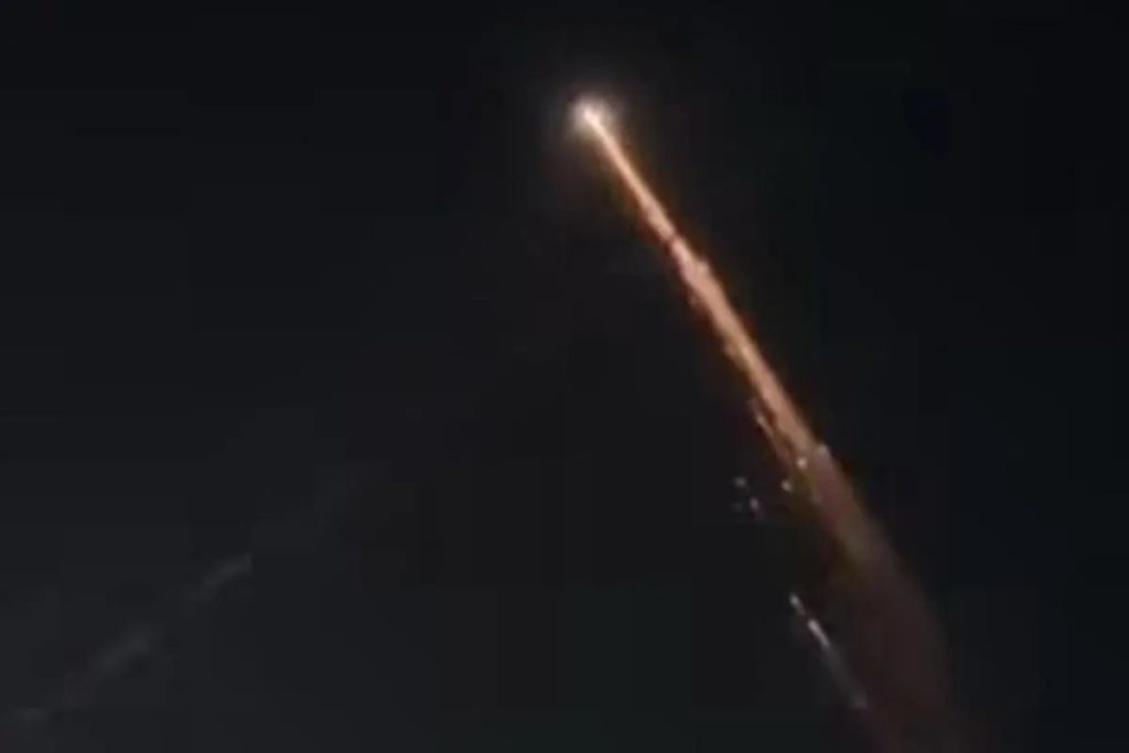 Benda langit yang melintas di atas Lampung/instagram sap_itera