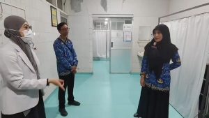 Kasus penyakit campak di Kota Cirebon, Jawa Barat, hingga pertengahan April dinilai masih cukup tinggi. (Foto : Darfan)