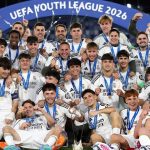 Real Madrid U19 Juara UEFA Youth League 2026 Lewat Drama Penalti. (Sumber Foto : @Facebook_Folks Madrid)