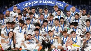 Real Madrid U19 Juara UEFA Youth League 2026 Lewat Drama Penalti. (Sumber Foto : @Facebook_Folks Madrid)