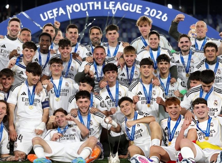 Real Madrid U19 Juara UEFA Youth League 2026 Lewat Drama Penalti. (Sumber Foto : @Facebook_Folks Madrid)