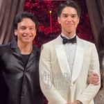 Momen Jefri Nichol Gandeng Mesra Zahwa Massaid di Nikahan El Rumi dan Syifa Hadju. (Foto: YouTube/Ahmad Dhani)