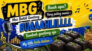 Lirik lagu MBG Mas Bahlil Ganteng. [ChatGPT]