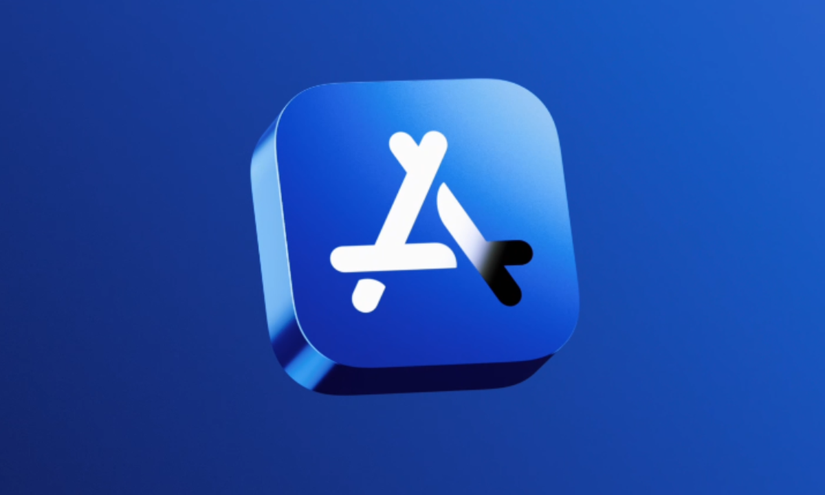 Ilustrasi logo aplikasi App Store. (Apple Newsroom)