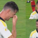 Tangis Haru Cristiano Ronaldo Iringi Keberhasilan Al Nassr Segel Gelar Juara Liga Pro Saudi 2025/2026 Tangis haru Cristiano Ronaldo dalam laga Al Nassr vs Damac FC Liga Pro Saudi 2025/2026, Jumat (22/5/2026) dini hari WIB. Sukses mencetak dua gol berturut-turut saat melawan Damac FC, Ronaldo tersorot kamera tak bisa menahan air mata harunya jelang kemenangan Al Nassr musim ini. - galeri foto Sumber : YouTube/Saudi Pro League