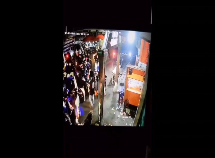 Sebuah video viral aksi perusakan dan pencurian dengan kekerasan yang dilakukan sekelompok bermotor di kawasan Pekiringan, Kelurahan Pekalangan, Kecamatan Pekalipan, Kota Cirebon (Tangkapan Layar)
