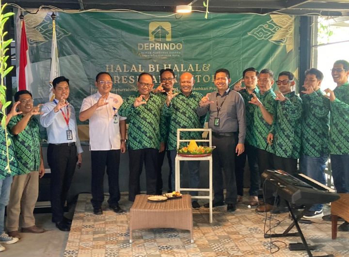 Dewan Pengurus Daerah (DPD) DEPRINDO Cirebon Raya menggelar kegiatan halal bihalal sekaligus peresmian kantor baru pada Rabu, 6 Mei 2026 yang berlokasi di Jalan Sultan Ageng Tirtayasa, Kedungdawa, Kecamatan Kedawung, Kabupaten Cirebon. (Tangkapan Layar)