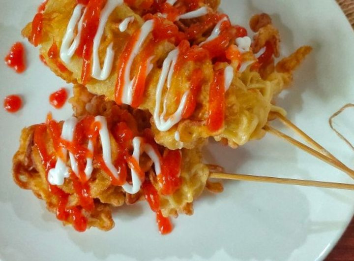 Sate Gulung Mie Instan (Tangkapan Layar)
