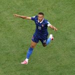 Kapten timnas Prancis, Kylian Mbappe. (Foto: Darrian Traynor / Getty Images via AFP)