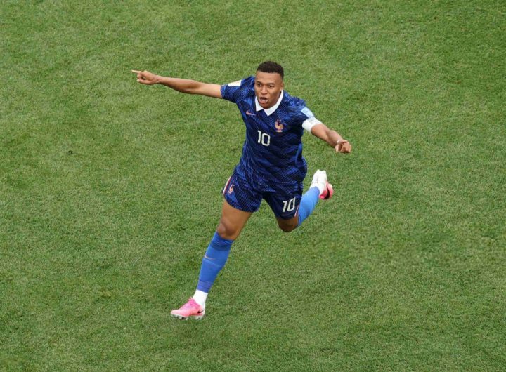 Kapten timnas Prancis, Kylian Mbappe. (Foto: Darrian Traynor / Getty Images via AFP)