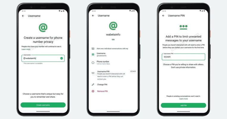 WhatsApp Resmi Hadirkan Fitur Username (Sumber Foto : Jagatreview)