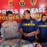 Polisi Amankan Pelaku dan Ratusan Bungkus Rokok Curian (Foto : Darfan)