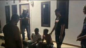 Satuan Reserse Kriminal (Satreskrim) Polres Majalengka berhasil mengungkap kasus begal yang menimpa seorang ibu rumah tangga di wilayah Kecamatan Leuwimunding (Foto : Darfan)