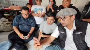 Tim Hotman 911 berkunjung ke rumah korban Penyekapan Taufik Hidayat (Tangkapan Layar)