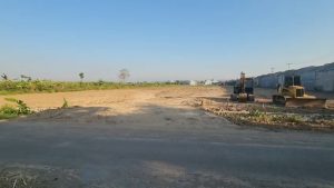 Lahan Pertanian Produktif di Karangsembung Beralih Fungsi Menjadi Perumahan (Foto : Darfan)