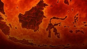 ilustrasi dampak super-el Nino di Indonesia . (Sumber Foto : Dok. BRIN)